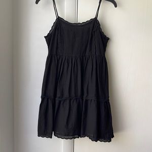 Urban Outfitters Black Babydoll Dress